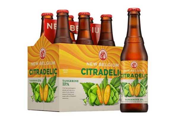 <b>New Belgium Brewing Citradelic Tangerine IPA</b><br>
Available in Australia as of February 2017, Citradelic is the ...