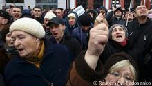 Weißrussland Proteste gegen Preiserhöhungen (Reuters/V. Fedosenko)