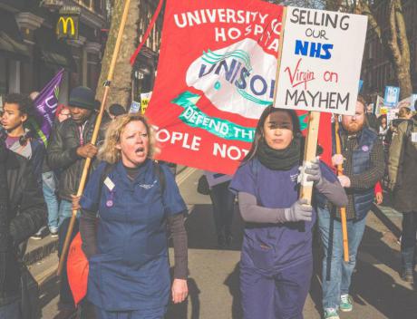 NHS on the brink?: a nurse's view on the March 4th demonstration and where the NHS is heading