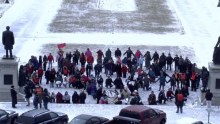 Modern Wiccans at a gathering in the US