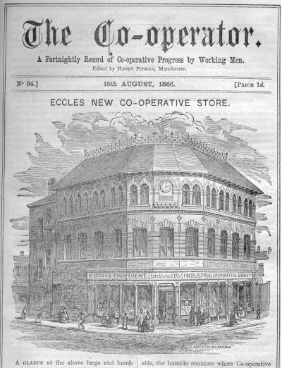 Front cover of The Co-operator, 15 August 1866