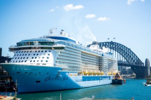 Ovation of the Seas has injected millions into the local economy.
