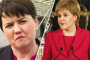 Scotland Ruth Davidson Nicola Sturgeon independence referendum bid 