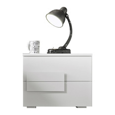 'So-Trend' Modern small bedside cabinet with drawers by Siluetto - Nightstands And Bedside Tables