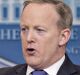 "If you look at the president's tweet, he said very clearly, quote, 'wire tapping' — in quotes," Spicer said. 