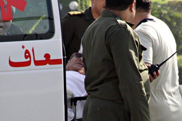 Mubarak being released