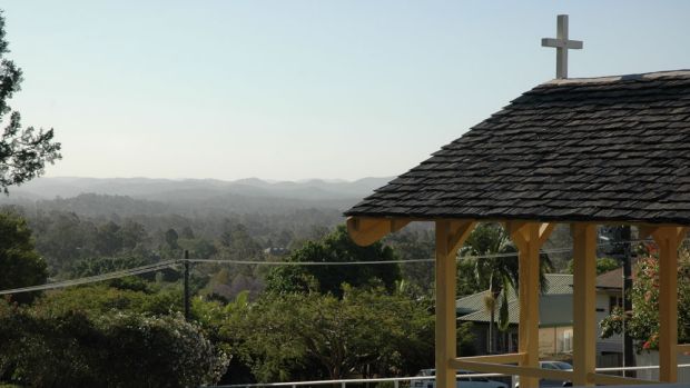 A park with a view in Corinda.