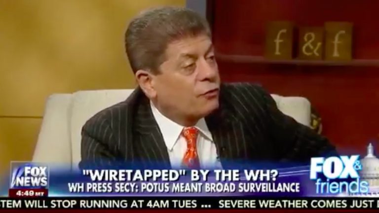 Napolitano: ‘Three intelligence sources’ say Obama used British intel service to spy on Trump