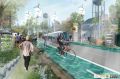 age news clay lucas story..14/3/2017 An image of what Melbourne would look like under a low-carbon plan presented by ...