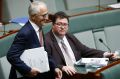 Prime Minister Malcolm Turnbull and Nationals MP George Christensen.