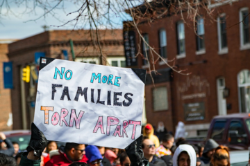 "Day Without Immigrants" protest in Baltimore | Photo by Epi Ren