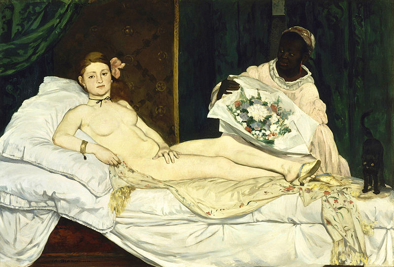 Olympia by Edouard Manet (1865)