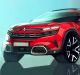 Citroen C5 Aircross concept sketch.