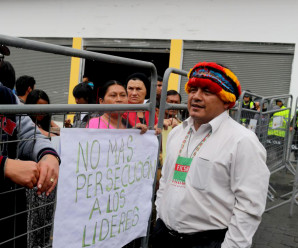 Niegan recurso de apelación para Agustín Wachapá, máximo líder shuar