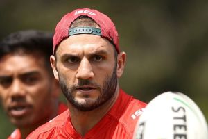 Family man: Robbie Farah is not entertaining thoughts of retirement.