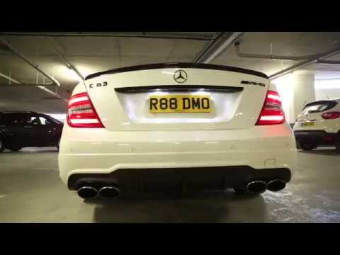 CRAZY FLAMING C63 AMG + SHOOK CAM!! #DMOSHOOKCAM