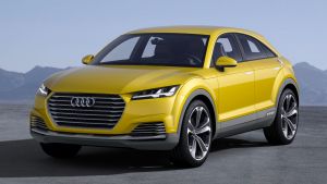 The Audi TT Offroad concept points to the styling of the new Q4 going on sale in 2019.