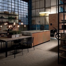 Industrial Kitchen | Factory - Kitchen Cabinetry