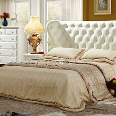 Valentino Upholstered Bed Frame - Beds