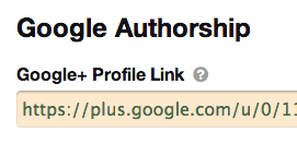 Google Authorship in Thesis