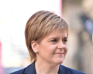 Scottish First Minister Nicola Sturgeon  SNP leader, 30 April 2016