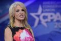 White House counsellor Kellyanne Conway speaks at the Conservative Political Action Conference (CPAC) in Oxon Hill, ...