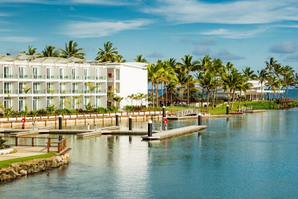 The Pearl resort, Fiji.