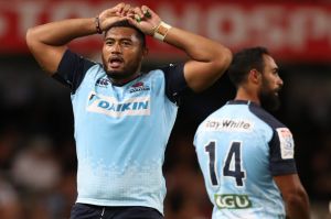 Struggles: The Waratahs were poor against the Sharks in Durban.