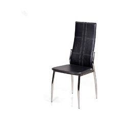  - Buy RoyalOak Geneva Dining Chair with Black Upholstery online from India's most - Dining Chairs