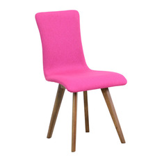  - Buy Emiliano Dining Chair (Set of 2) in Magenta Pink Color by CasaCraft Online - - Dining Chairs