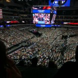 A massive Trump rally in Dallas TX