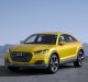 The Audi TT Offroad concept points to the styling of the new Q4 going on sale in 2019.