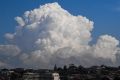 Clouds build over Sydney as parts of NSW are on a severe weather warning. 