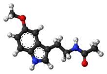 Melatonin molecule ball.png