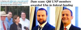 Dam scam: $3m in federal funds awarded to Qld LNP connected consortium – @qldaah #auspol #qldpol