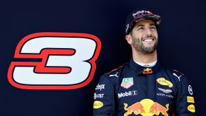 Happy days:  Daniel Ricciardo.