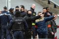 French police at Orly airport, south of Paris,  after the attack on Saturday. France has been under a state of emergency ...