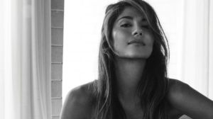 Pia Miller as she appears in Elle Australia.