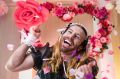 Heavy metal singer and professional wrestler Richard Magarey goes by the the stage name Ladybeard.