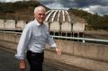 Prime Minister Malcolm Turnbull during his tour of the Snowy Hydro Tumut 3 power station.