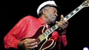 US rock 'n' roll legend Chuck Berry.