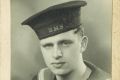 Bradley in his naval uniform during the war, circa 1944-45.