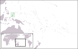 Localização de Palau