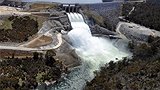 Snowy env water release dam wall