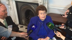 Maureen Haughey a bhásaigh ar maidin.