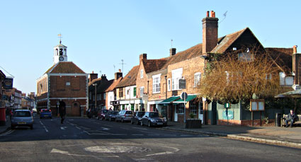 Amersham to Chalfont St Giles walk, The Chilterns, Buckinghamshire, Jan 2006