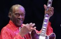 **FILE**Chuck Berry performs at Westbury Music Fair in Westbury, N.Y., on Aug. 19, 2004. The rock 'n' roll legend turns ...