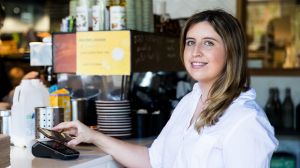 Digital native Elizabeth Barry can't remember the last time she logged on for internet banking.