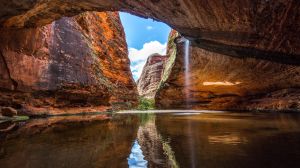 Cathedral Gorge, Purnululu National Park. Western Australia. must credit: Sean Scott Photography, supplied by Western ...