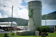 Tully's not-so-golden gumboot (ABC Far North: Mark Rigby)